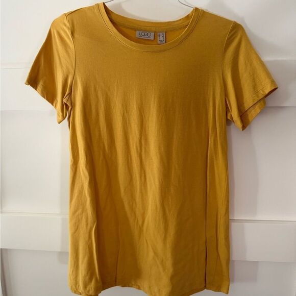 LOGO by Lori Goldstein Tops - Logo by Lori Goldstein Mustard Yellow Women's Top size XS